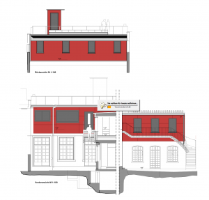 Fassadengestaltung Loft