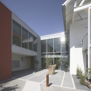 Mehrfamilienhaus Innenhof