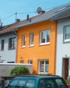 Reihenhaus Klimahaus Karlsruhe